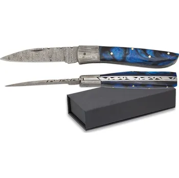 Sebeobrana Albainox Nůž zavírací FANSTASY SEA hladké ostří damašková ocel