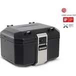 Vrchní hliníkový kufr na motorku SHAD Terra TR48 D0TR48100B BLACK EDITION