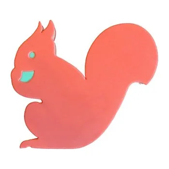 Plovací deska Plavecká deska VEVERKA 340x300x38m, červená