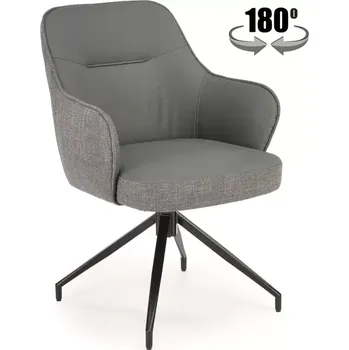 Nábytek Otočné křeslo K527 - šedé - SLEVA 3% s kodem radost25