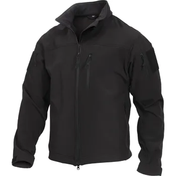 Pánská softshellová bunda ROTHCO Bunda STEALTH OPS softshell ČERNÁ