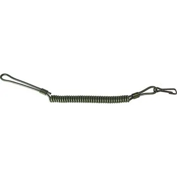 Příslušenství pro sportovní střelbu MIL-TEC® Kabel (kroucený) bezpečnostní ke zbrani ZELENÝ