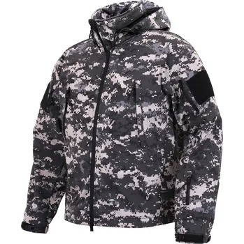 Pánská softshellová bunda Bunda TACTICAL s kapucí softshell DIGITAL URBAN Bunda TACTICAL s kapucí softshell DIGITAL URBAN vel. XL