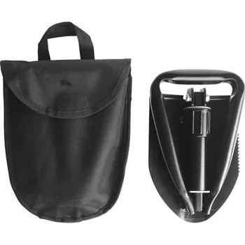 Polní lopatka MIL-TEC® Lopatka MINI skládací s pouzdrem ČERNÁ