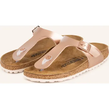 Dámská obuv Birkenstock Dívčí Žabky Gizeh, barva růžového zlata, 33