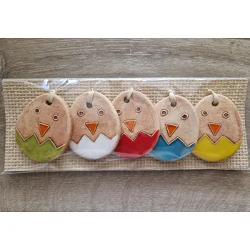 Sada velikonočních keramických vajíček