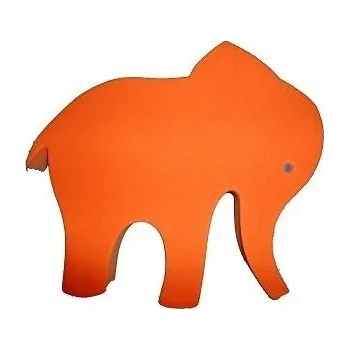 Plovací deska Plavecká deska SLON 300x260x38, oranžová