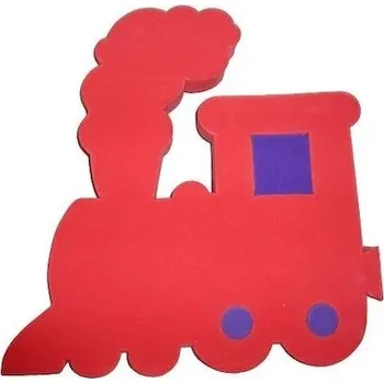 Plovací deska Plavecká deska MAŠINKA - novinka 400x390x38mm, červená