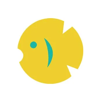 Vodní sport Plavecká deska RYBKA novinka 300x38mm, žlutá pruh.