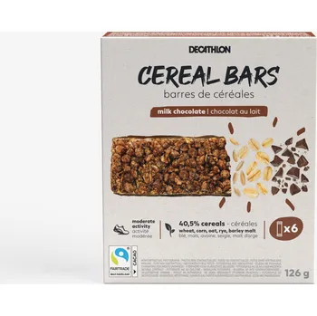 DECATHLON Cereální tyčinka čokoládová 6 ks