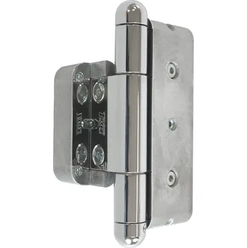 Stavební výplň TKZ dveřní závěs GEMMA 55 - 20/18 LOMENÝ UR61 S3 Povrch: OC - chrom lesklý