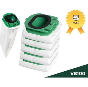 Sáček do vysavače Sáčky do vysavače VORWERK VB100 - 5 kusů