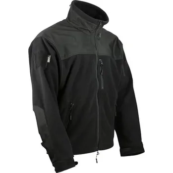 Pánská mikina Mikina DEFENDER TACTICAL fleece ČERNÁ Mikina DEFENDER TACTICAL fleece ČERNÁ vel. S
