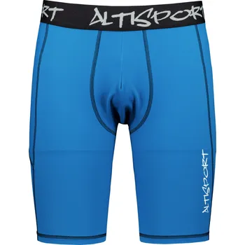 Pánské sportovní legíny nad kolena premium ALTISPORT VOJ/ALM000LEG02 PETROLEJOVÁ XXL