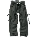 Kalhoty VINTAGE FATIGUE ČERNÉ Kalhoty VINTAGE FATIGUE ČERNÉ vel. S