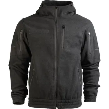 MIL-TEC® Bunda COLD WEATHER GEN.II fleece ČERNÁ