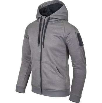 Pánská mikina Helikon-Tex® Mikina URBAN TACTICAL HOODIE ŠEDÁ MELANŽ