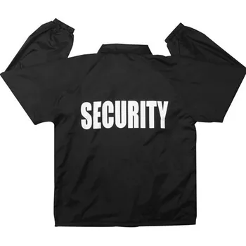 Pánský zimní kabát Bunda SECURITY ENFORCEMENT COACHES ČERNÁ Bunda SECURITY ENFORCEMENT COACHES ČERNÁ vel. S