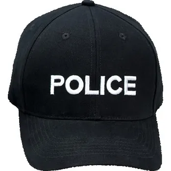 Kšiltovka ROTHCO Čepice POLICE baseball ČERNÁ