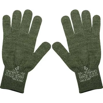 Módní doplněk Armáda U.S. Rukavice vlněné US ZELENÉ