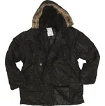 Bunda US pilotní N-3B BASIC dlouhá ČERNÁ Bunda US pilotní N-3B BASIC dlouhá ČERNÁ vel. M