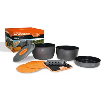Kempingové nádobí ESBIT® Sada nádobí NONSTICK cestovní 8 dílů