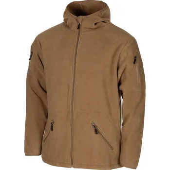 Pánská mikina Mikina FLEECE na zip s kapucí TACTICAL COYOTE Mikina FLEECE na zip s kapucí TACTICAL COYOTE vel. 3XL