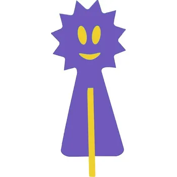 Figurka Maxi figurka Člověče nezlob se 1000x650x38, fialová