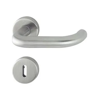 Stavebniny HOPPE kování PARIS, interiérové, klika-klika, F69 nerez mat, rozeta OB