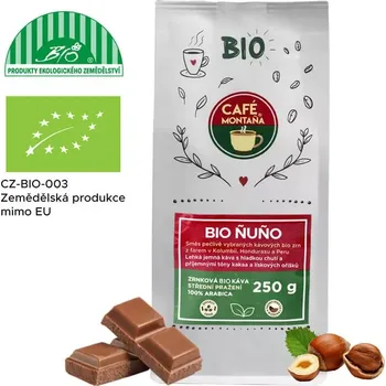 Káva Bio Ñuño zrnková bio káva 250g (Bio Ñuño zrnková bio káva 250g)