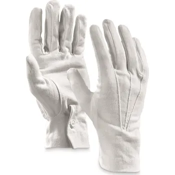 Rukavice Armáda Italská Rukavice ITALSKÉ ceremonial látkové BÍLÉ