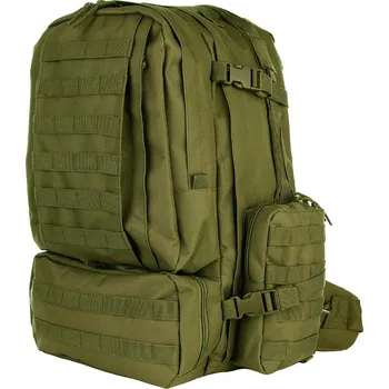 turistický batoh 101INC Batoh MOLLE 3-DAYS 101INC - ZELENÝ