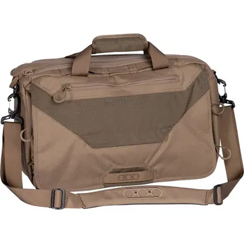 EBERLESTOCK Taška přes rameno EXECUTIVE BRIEF DRY EARTH