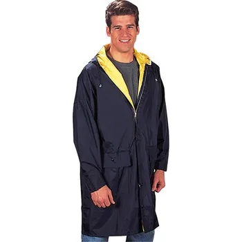 Pláštěnka Bunda nepromokavá s kapucí PVC NÁM.MODRÁ/ŽLUTÁ Bunda nepromokavá s kapucí PVC NÁM.MODRÁ/ŽLUTÁ vel. S