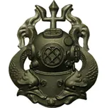 Armáda U.S. Odznak US DIVER Master ČERNÝ
