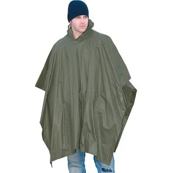 Pláštěnka Pončo VINYL 0,15 mm ZELENÉ