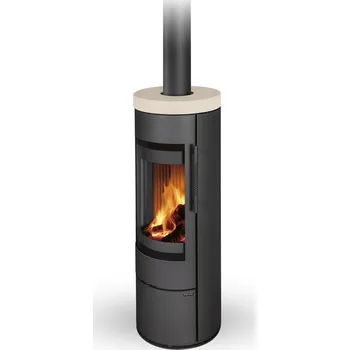 Krbová kamna Romotop LUANCO N 01 keramika Keramika: steel (58507)