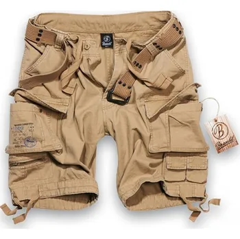 Pánské kraťasy Kraťasy s opaskem SAVAGE vintage BÉŽOVÉ Kraťasy s opaskem SAVAGE vintage BÉŽOVÉ vel. 4XL