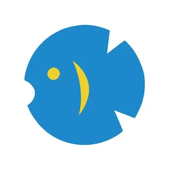 Plovací deska Plavecká deska RYBKA novinka 300x38mm, modrá