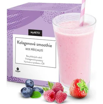 Keto dieta Kolagenové smoothie mix příchutí 5 porcí