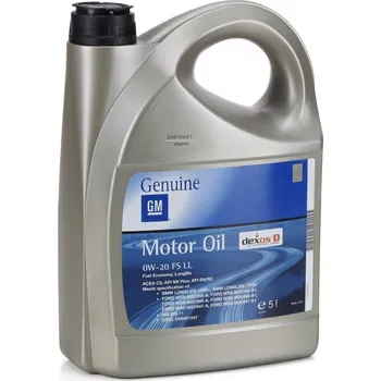 Motorový olej Originální olej GM Opel 93160358 FUEL ECONOMY LONGLIFE 0W-20 - 5L