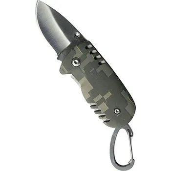 Bojový nůž MIL-TEC® Nůž zavírací malý s karabinou ACU DIGITAL