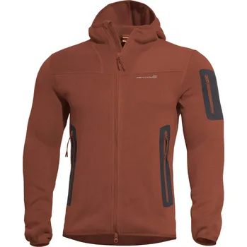 Pánská mikina Mikina FLEECE s kapucí FALCON PRO POLARTEC® MAROON RED Mikina FLEECE s kapucí FALCON PRO POLARTEC® MAROON RED vel. XXL