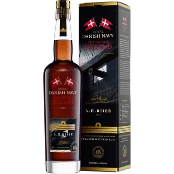 Rum A.H. Riise Royal Danish Navy The Frigate Jylland 45% (0,7l) v dárkové krabičce