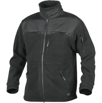 Pánská softshellová bunda Helikon-Tex® Bunda DEFENDER fleece ČERNÁ