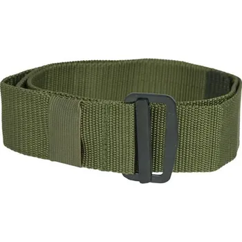 Módní doplněk MIL-TEC® Opasek US kalhotový s provlíkací sponou ZELENÝ