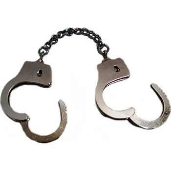 Klíčenka pouta MINI STŘÍBRNÁ 1 ks