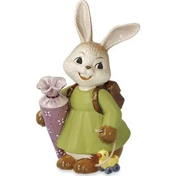 Velikonoční dekorace Goebel Figurka zajíčka První školní den