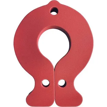 Plavecká deska Plovák - ryba 400x300x38mm, červená