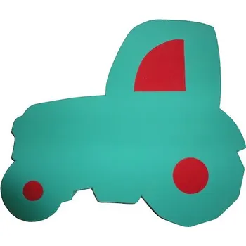 Plovací deska Plavecká deska TRAKTOR - novinka 400x350x38mm, zelená